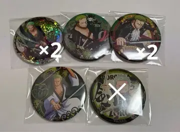 원피스 조로 야라에 캔뱃지 6개 세트