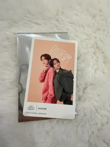 ROIROM 로이롬 폴라로이드풍 한정판 트레이딩 카드