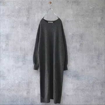 새상품급 나노 유니버스 특별한 세트 터틀 판초 니트 셋업 원피스