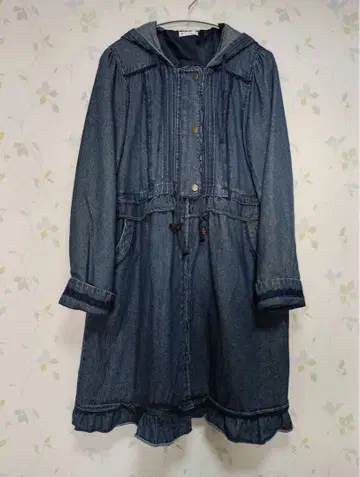 axes femme (엑시즈팜) 데님 프릴 코트 M