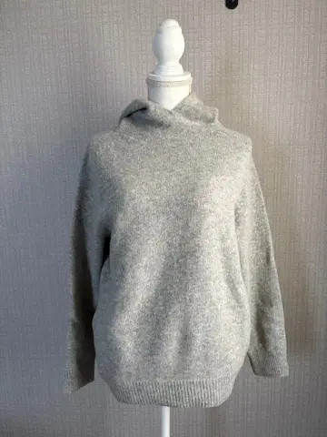 M agliaP lus 홀 가먼트 니트 후드티