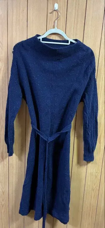 INDIVI 네이비 니트 원피스