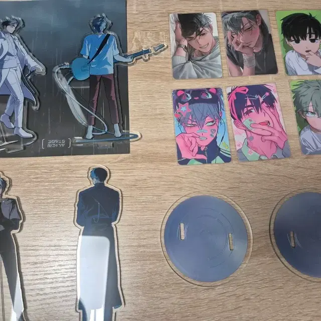 에일리언 스테이지 이반,틸 아크릴스탠드 포카 일괄 판매