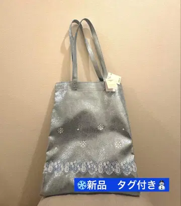 치카자와 레이스 SnowMan 눈사람 미니 토트백