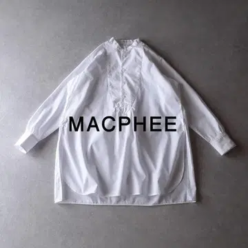 새상품급 투모로우랜드 맥피 2,3만 보섬 블라우스 화이트 Y113