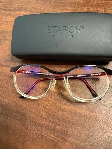 STARCK S302S-2003 안경 클리어/블랙/레드