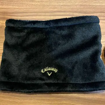 Callaway 블랙 넥워머와 햇 세트
