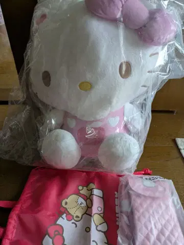 산리오 키티 헬로키티 특대형 봉제 인형 숄더