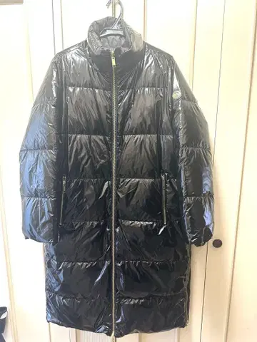 미사용품 Michael Kors 블랙 다운 코트 리버서블