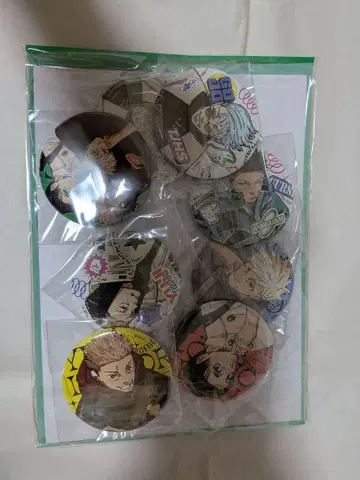 주술회전 점프GIGA 캔뱃지 한정 세트 고죠 이타도리 후시구로 오토코츠