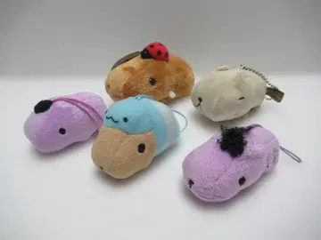 카피바라 씨 봉제 인형 5체 세트 2 레트로