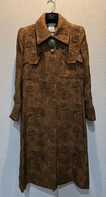 Christian Lacroix 롱 코트 브라운