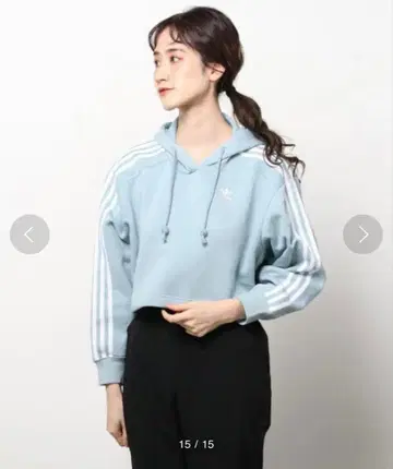 adidas 아디컬러 클래식 크롭 후드티 후드티