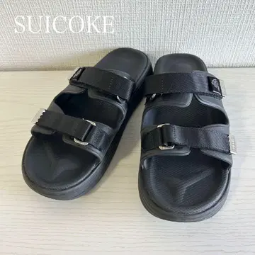 SUICOKE 스이콕 샌들 블랙 24cm 스포츠 샌들