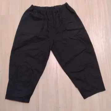 오로네 벌룬 팬츠 사계절용 블랙