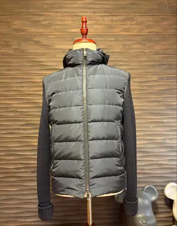 JIL Sander 도킹 니트 다운 자켓