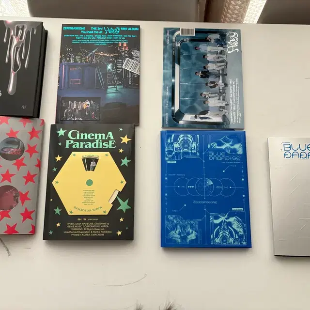 제로베이스원 앨범 일괄로만 팔아요