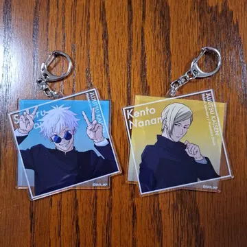 애니메이션 주술회전전 고죠 나나미 아크릴 키링 회옥 옥절