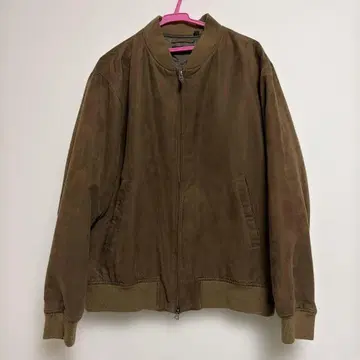 유니클로 올리브 브라운 봄버 자켓