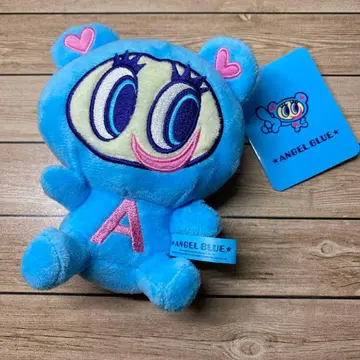 엔젤 블루 나카무라 군 키링 봉제 인형