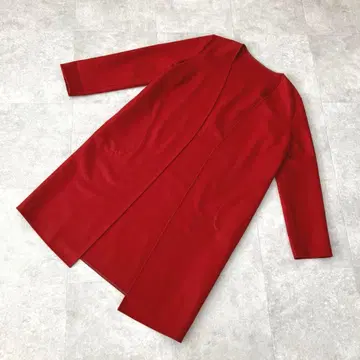 ANAYI 아나이 롱 가디건 코트 얇은 소재 레드