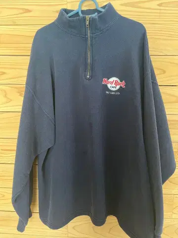 하드 록 카페 다크 블루 L 집업