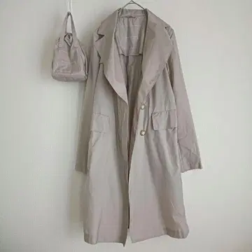 매킨토시 런던 레인코트 트렌치코트 벨트 수납 가방 포함