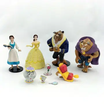 디즈니 매지컬 컬렉션 미녀와 야수 피규어 묶음 판매