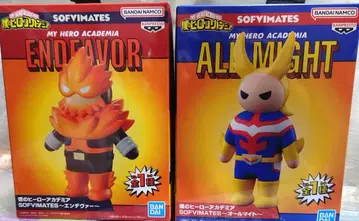 나의 히어로 아카데미아 SOFVIMATES 피규어 엔데버 소프트 비닐