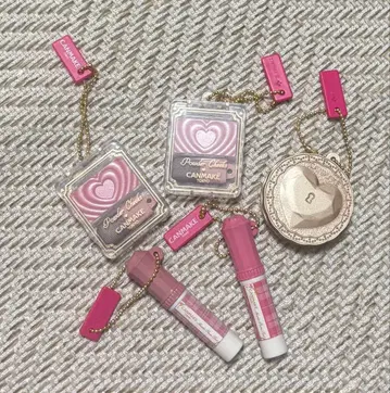 CANMAKE 핑크 계열 화장품 세트