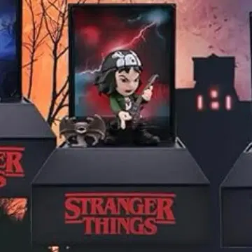 스트레인저 씽스 블라인드 박스 뒷면의 세계 시리즈 2 에디 맨슨