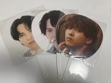 요시다 진토 부채 세트