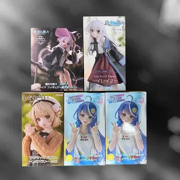 [ 5개 세트 ] 일레이나 시구레 슈와짱 피규어 세트