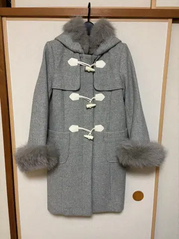 노엘라 noela*라이트 그레이*더플 코트 ( M )