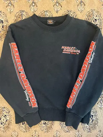 구제 의류 할리데이비슨 페이드 맨투맨 L 사이즈