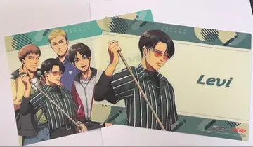 진격의 거인 플라스틱 매트 라운드 원 리바이 엘렌 장 엘빈