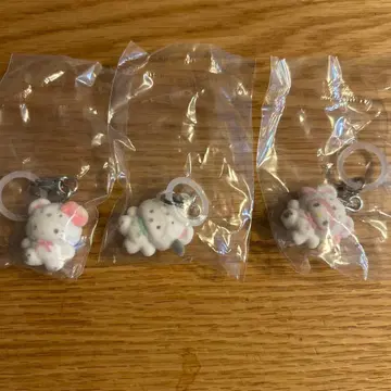 산리오 포근포근 스노우 메지루시 참 키티 포차코 마이멜로디 가챠