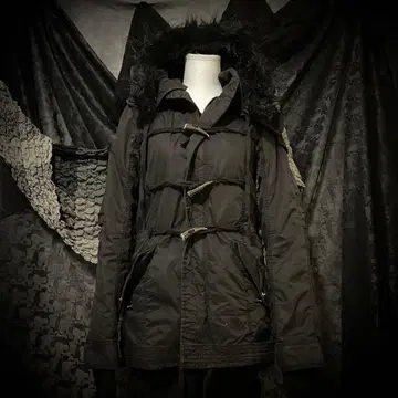 BuffaloBobs 퍼 코트 헤이세이 시크 스타일 v계 아카이브 y2k