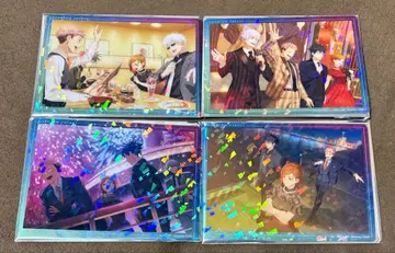 주술회전 팬텀 퍼레이드 환영야행본점 클리어 카드 4장