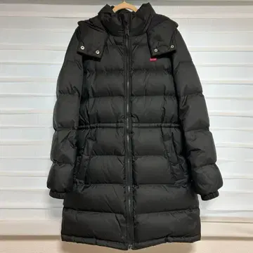 Levi's 리바이스 다운 코트 롱 다운 자켓 블랙
