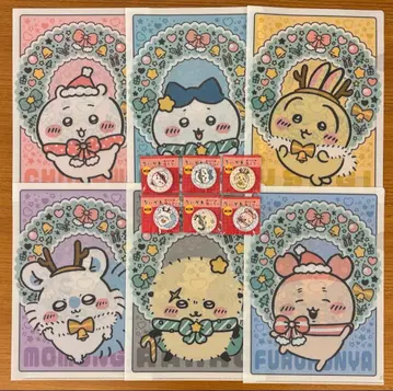 치이카와 세븐일레븐 오리지널 A4 클리어 파일 전6종 캔 거울 전6종