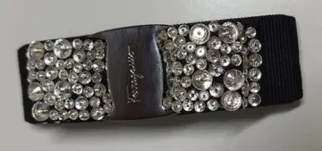 페라가모 머리핀 비쥬 크리스탈