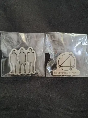 레어 TM NETWORK 40주년 핀 배지 가챠 2개 세트