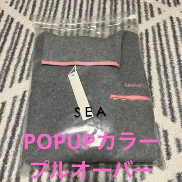 SEA SEAVALLEY 플리스 하이넥 풀오버 RIE 씨