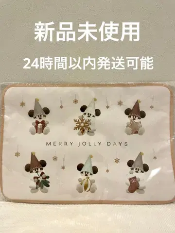 새상품 디즈니 크리스마스 2025 리루린린 수베니어 런치 매트