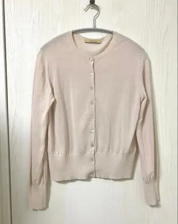 캘런솔로지 코튼 린넨 니트 가디건