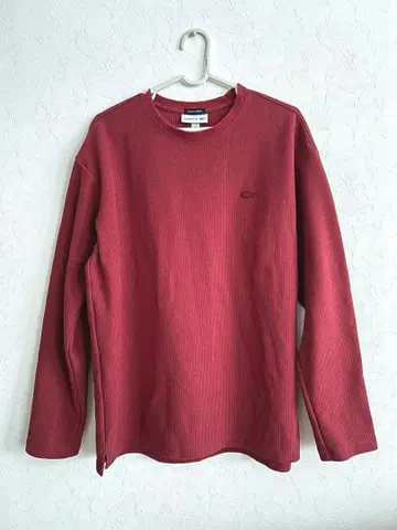 LACOSTE 버건디 트레이닝복