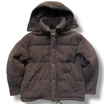 새상품급 2way VAN JACKET 다운 자켓 후드 남성용 보아 브라운