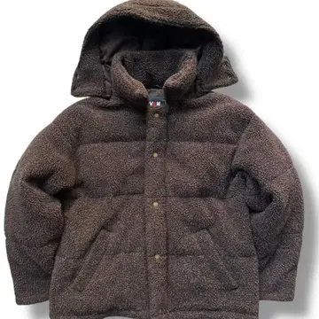 새상품급 2way VAN JACKET 다운 자켓 후드 남성용 보아 브라운