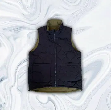 마스터 플레임 퀼팅 베스트 펑크 드로 코드 블랙